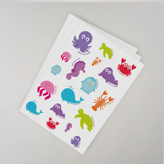 Cartela de Adesivo Baby & Kids