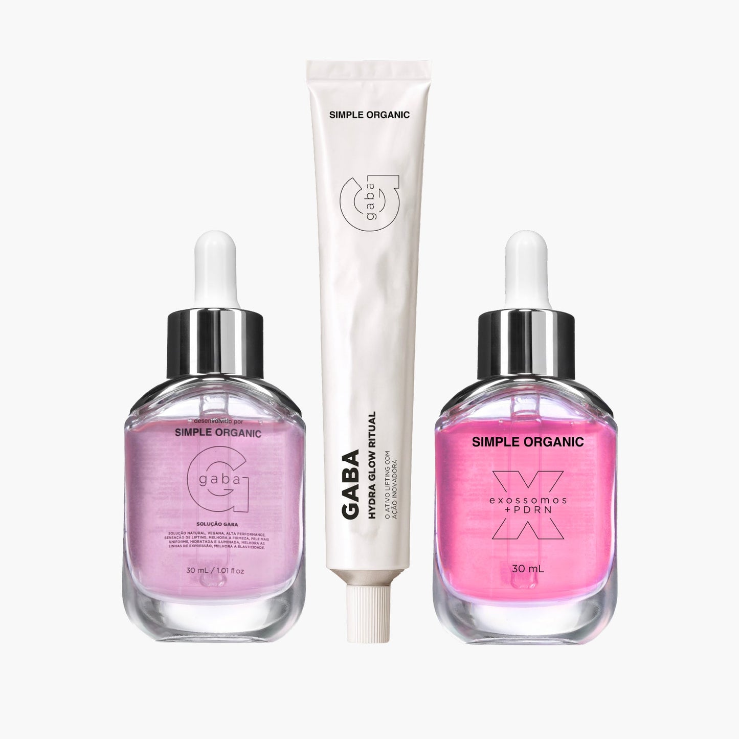 Kit Solução PDRN + Solução Gaba + Gaba Hydra Glow Ritual