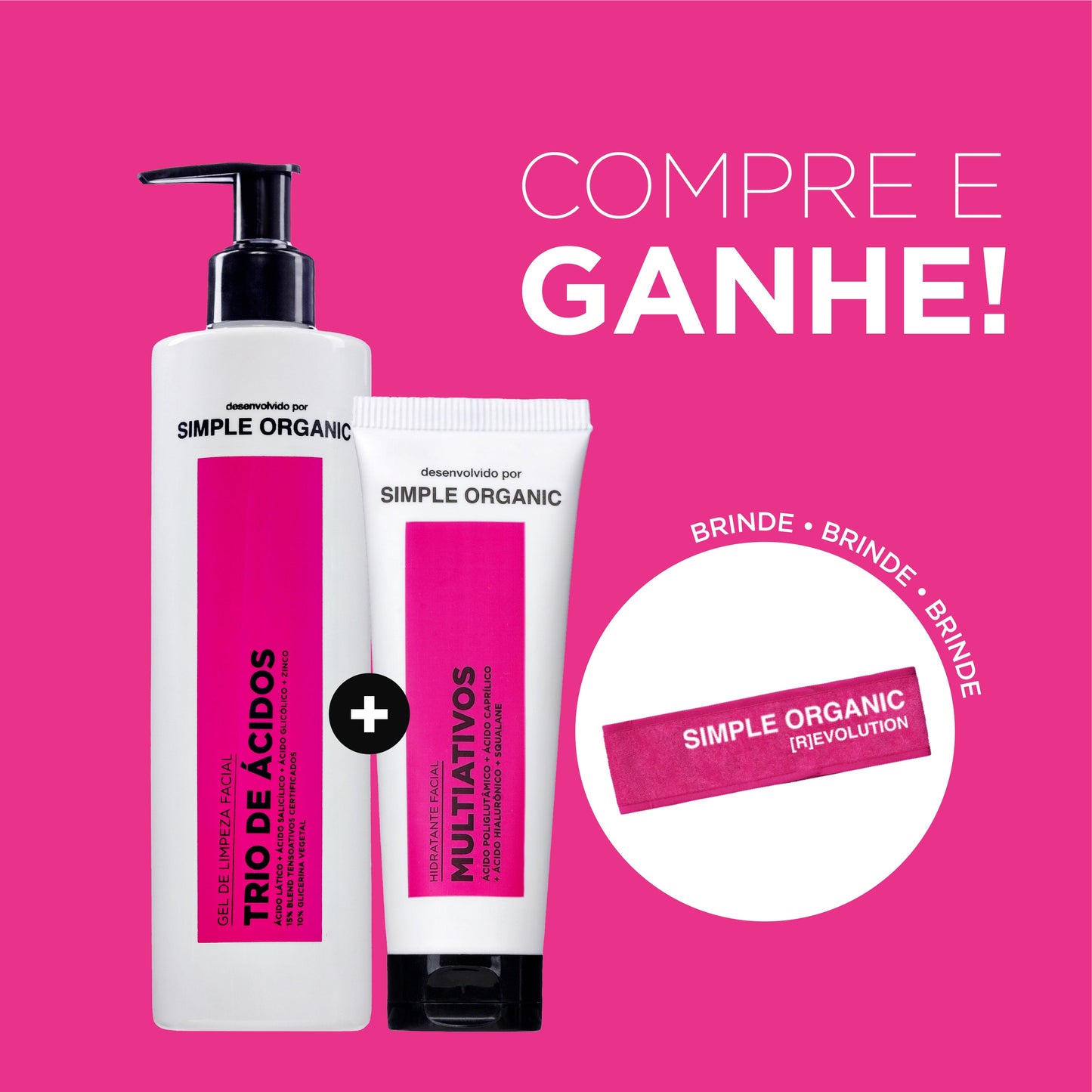 Kit TikTok Faixinha Gel Superface