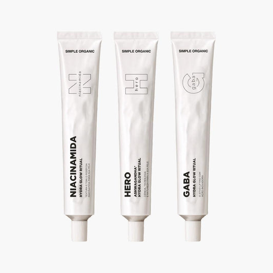 Trio Hydra Glow Ritual (Niacinamida + Hero + Gaba)